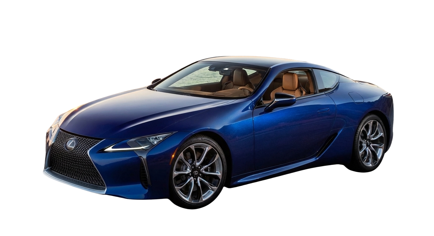 Lexus LC 500 in Structural Blue